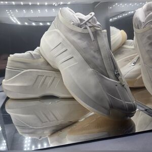 Men’s Adidas Crazy IIInfinity Orbit Grey/Chalk White Shoes IH2663 Size 9.5 NWOB